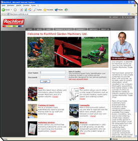 Die Rochford Garden Machinery Website